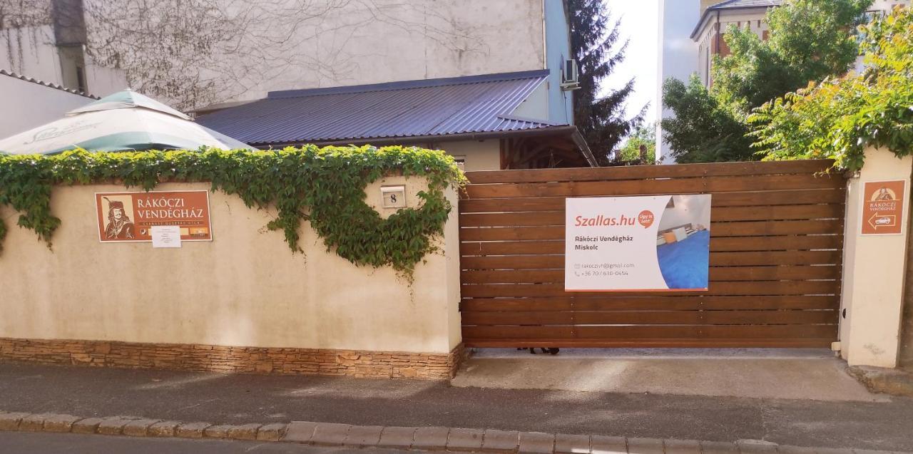 Rakoczi Guesthouse Miskolc Exterior photo